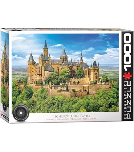 ノイシュバンシュタイン城 ジグソーパズル 額入り完成品約1000ピース 中世への憧れノイシュバンシュタイン城（ドイツ